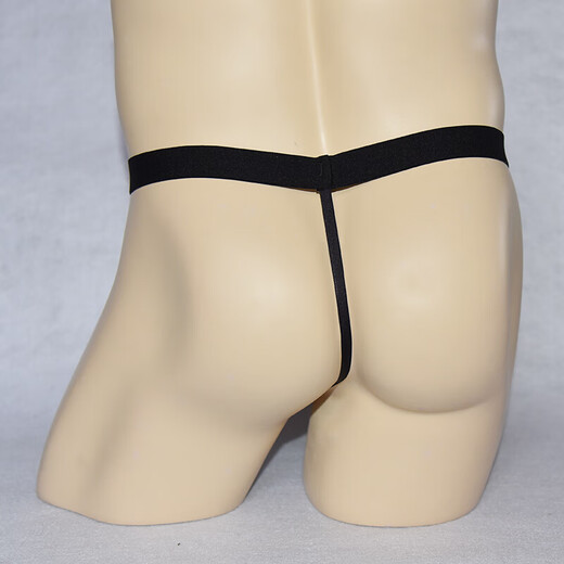 Men's patent leather briefs sexy crotch hollow thong sexy underwear 4110 All size