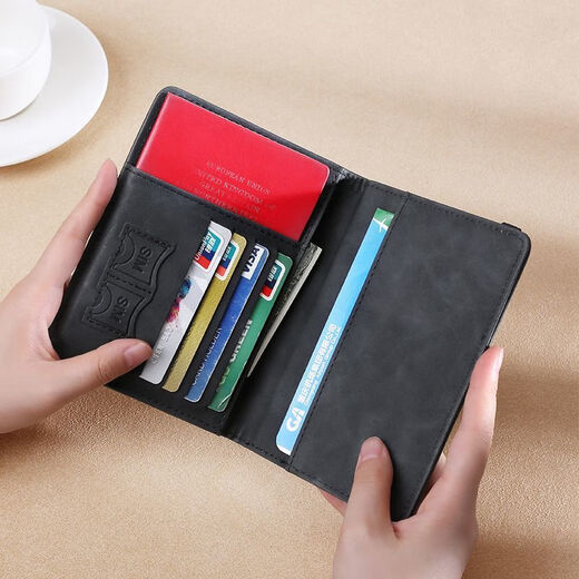 Zhewei Business Travel Passport Pack Flight Boarding Passport Clip Anti-theft Passport This set of ticket certificate folders are equipped with SIM card slots Pink - Flight Exclusive Upgrade material Anti-theft brush cloth/SIM card slot