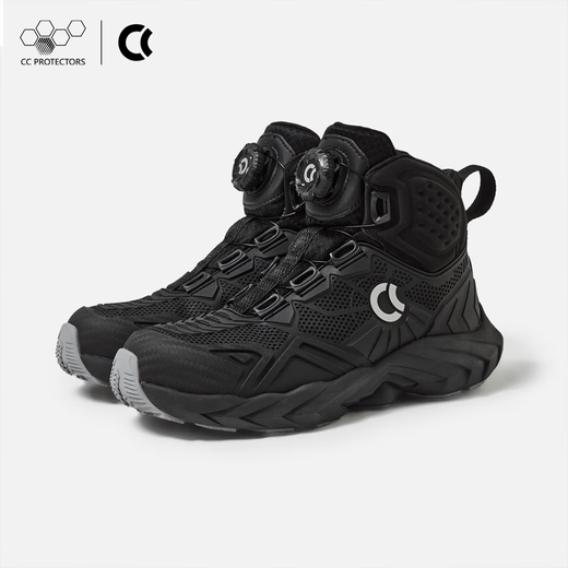 CC PROTECTORS Mobo new product motorcycle riding shoes non-slip, wear-resistant and comfortable python all-season fully waterproof sports cycling shoes four-season fully waterproof cycling shoes black 41