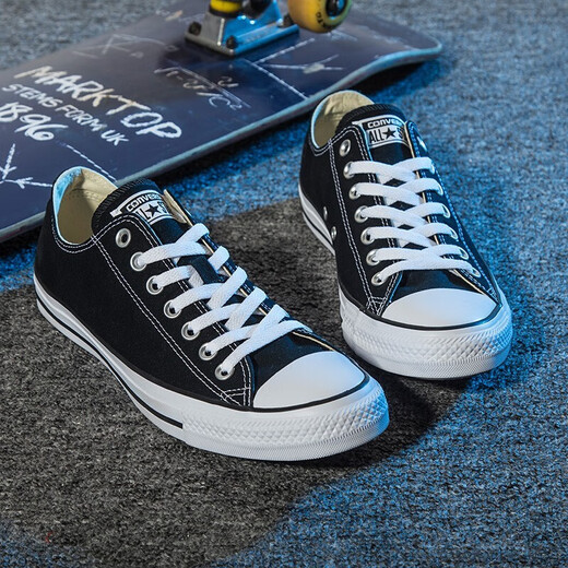 Converse Converse All Star Classic Evergreen Couple Shoes Casual Canvas Shoes Student Shoes 101001 Classic Low Top 35 /3