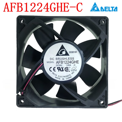 Delta (Delta) AFB1224GHE NUEVO 12038DC24V 12038 Volumen de aire alto 12cm