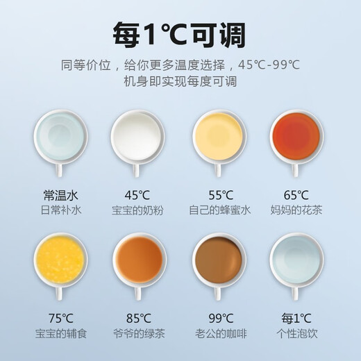 飞利浦（PHILIPS）即热式饮水机家用小型台式 桌面智能速热饮水器办公室迷你水吧机 小白熊ADD4812