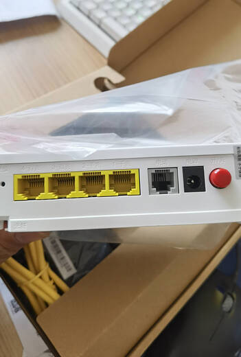 全新联通HGU光猫中兴F677V9双千兆GPON路由带WiFi可纳管 非全新联通F677V9双千兆口带wif
