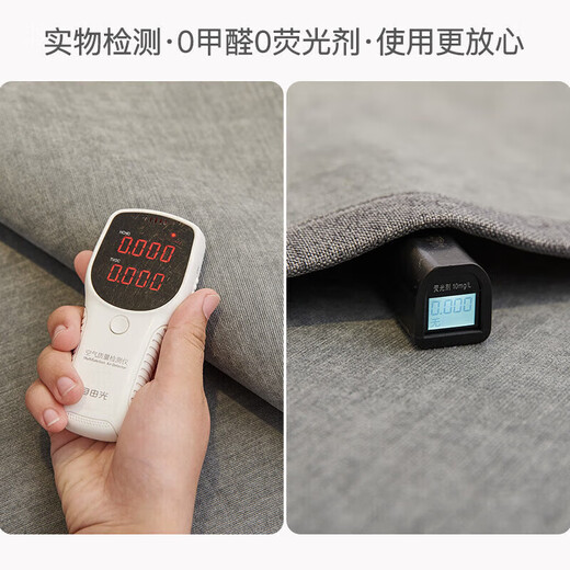 Love Lifetime Sofa Cushions Four Seasons Universal Sofa Cover Fabric Anti-Slip Backrest Cover Anti-Slip Lightning Bear Beige 90*90cm