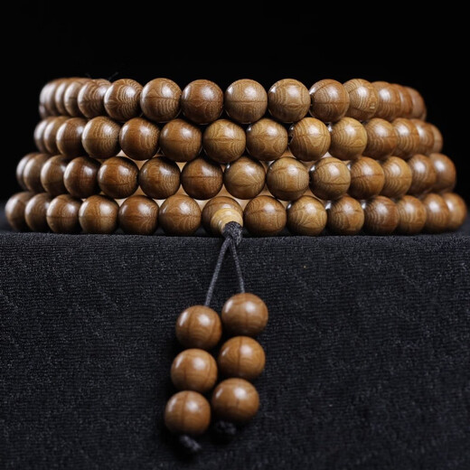 雅帝阁降龙木六道木手串手链男女士佛珠文玩木沉香桃木金色刚菩提根 六道木老料12108颗