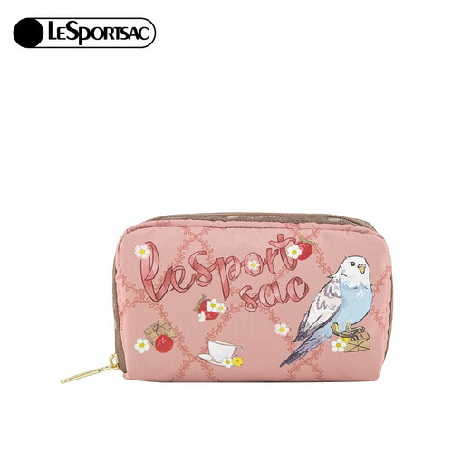 LeSportsac Leboshi new bag women's bag Parrot Strawberry hand storage cosmetic bag for girls gifts Parrot Strawberry Garden