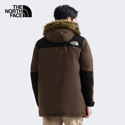 
The North Face down jacket for men's mid-length waterproof, air-permeable and warm outdoor 24 autumn and winter new 5B19 5EX/brown L/175
