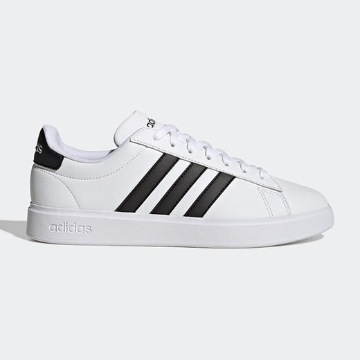 阿迪达斯 （adidas）休闲鞋男鞋女鞋2025新款秋季运动鞋GRAND COURT 2.0低帮板鞋缓 GW9195白色 41