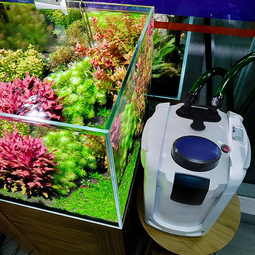 
Sensen Fish Tank Filter Fish Tank External circulating water purification filter barrel Aquarium External grass tank filtration system HW-702A (suitable for 0.6-1m cylinder)