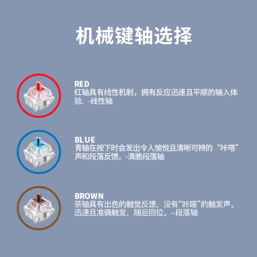 罗技（Logitech） K845 有线机械办公键盘 游戏电竞 朋克复古键盘外设电脑笔记本节日礼物 diy个性键帽 K845（青轴）+白巧克力键帽