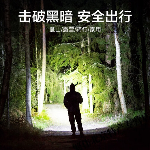 飞利浦（PHILIPS）手电筒强光聚光充电SFL6168超亮便携变焦调光户外远照家用 主图款 强光变焦手电【SFL6168】