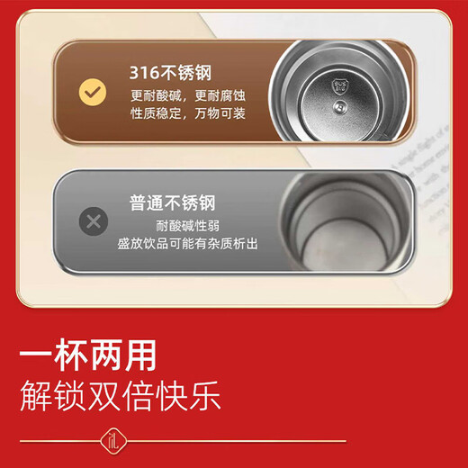 格维立年会礼品送员工客户高档实用伴手礼商务礼品充电宝咖啡杯礼盒 橙咖啡杯+充电宝（带线）
