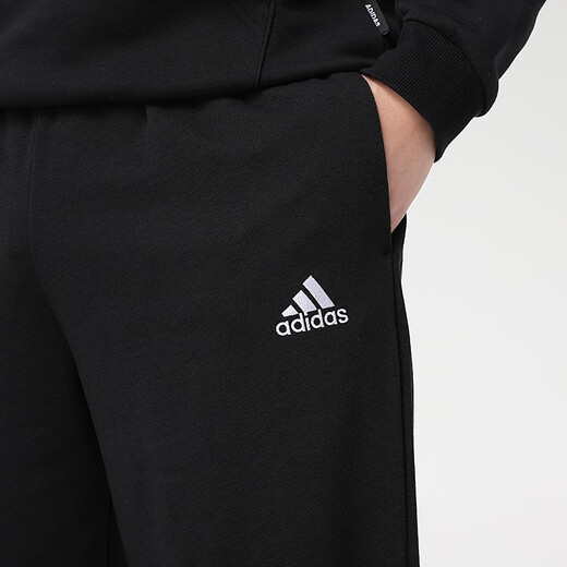 
Adidas (adidas) pants men's pants 2025 summer men's casual trousers plus velvet warm trousers jogging sports pants men GK9273/knit straight M