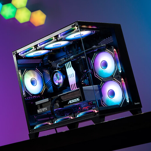 Gigabyte 24-month interest-free i5 14600KF/12600KF/5060Ti/9060XT e-sports network game live broadcast design rendering home desktop complete assembly computer host 5 i5 14600KF丨5060Ti 16G