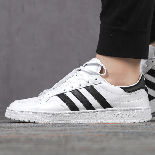 阿迪达斯 （adidas）新款三叶草男鞋夏季经典贝壳头运动鞋时尚轻便低帮舒适透 EG9734休闲舒适 40