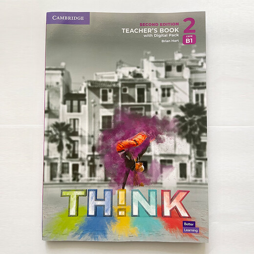 think教材新版第二版2版Think Starter 12345级课本+练习册+在线账号 送音频视频测试答案 正版现货 12-18岁英语教材原版进口剑桥中学英语 新版think 2级教师用书 B1