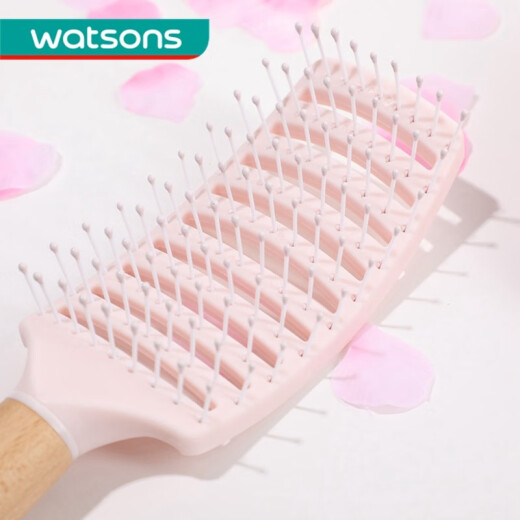 Watsons [Watson's] BEAUTYCRUSH hair comb fluffy curly hair comb styling comb color packaging random hair wide tooth comb