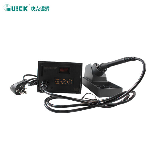 快克（QUICK）焊台969A936E203H303D205/236电焊台烙铁无铅数显控温恒温可调温 烙铁数显焊台967E（功率60W）