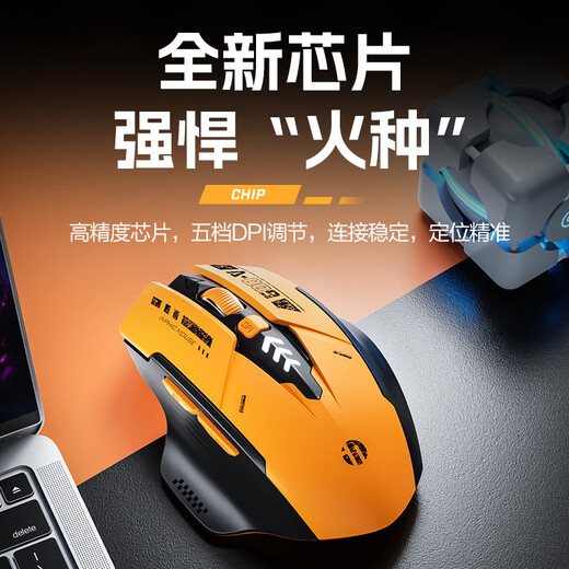 INPHIC A9 Wireless Bluetooth Mouse Office Mouse Light Mouse Portable Mouse Ergonomics Computer Mouse Laptop Mouse Mecha Bee
