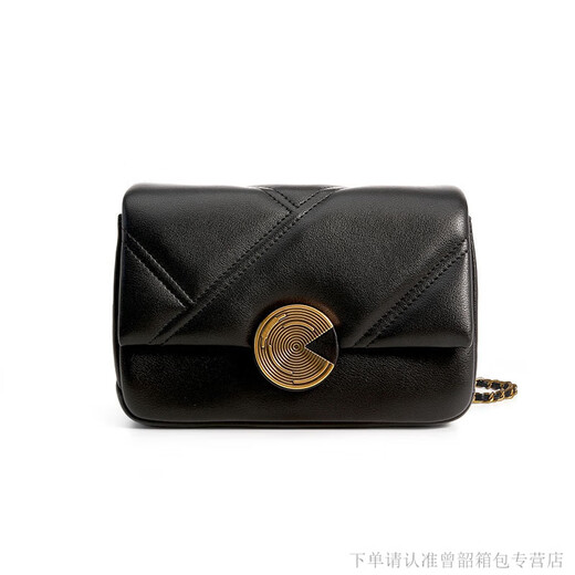 
CHASENG/KAVLON Women's Bag New Women's Bag Diamond Chain Bag Niche Shoulder Bag Versatile Crossbody Bag Chinese Valentine's Day Gift 9227 Bee Gray-Green Gift Box Pack