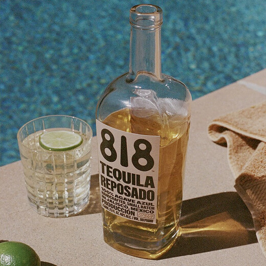 Jenner 818 Jenner 818 Mexican Tequila Wine Jenner 818 Golden Tequila 750mL 1 bottle