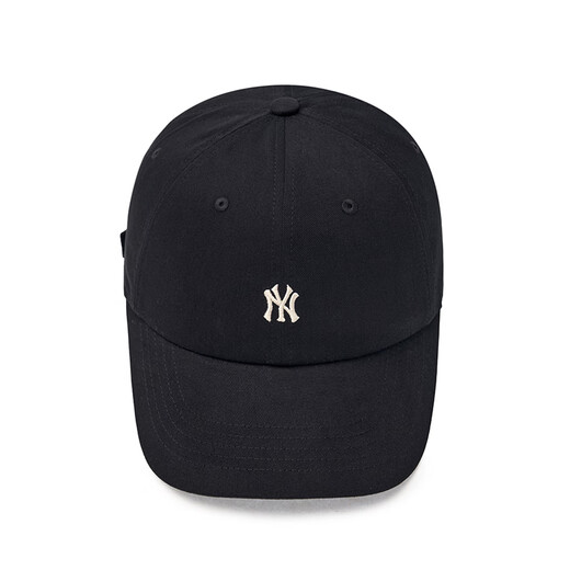 MLB棒球帽子夏季小LOGO软顶鸭舌帽休闲送礼3ACPB045N-50BKS
