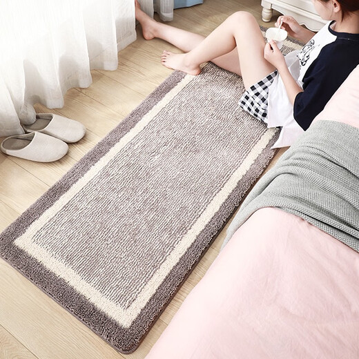 Huaxu Home Carpet Bedside Rug Bedroom Room Bedside Tatami Non-slip Water Absorbent Thickened Warm Living Room