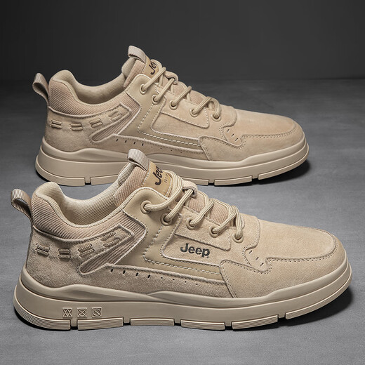Jeep Workwear Shoes для мужчин осень и зимние новые продукты открытые повседневные кожаные туфли для мужчин для мужчин в британском стиле Удобные низкие ботинки Martin.