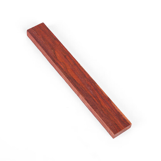 Qianbaolai peach wood hairpin material handmade mahogany small material wooden hairpin mahogany corner material carving material rosewood wood DIY hairpin red pear length 18cm width 2.5cm thickness 1cm