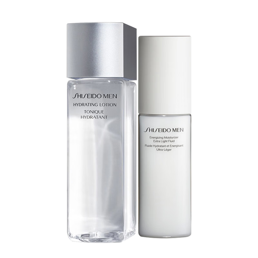 Shiseido Men's Lotion Cream Skin Care Set Moisturizing Lotion Moisturizing Two-Piece Set (Skin Fitness + Moisturizing Lotion)