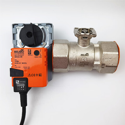 搏力谋TR/LR/DR/NR/GR/SR230A/24A-SR-5-7电动比例蝶阀球阀执行器 LR24A GR24A-SR-724V调节型40NM