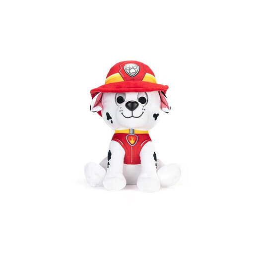 汪汪队立大功（PAW PATROL）毛绒玩偶男女孩生日礼物玩具经典款毛毛公仔中号坐高22.9CM