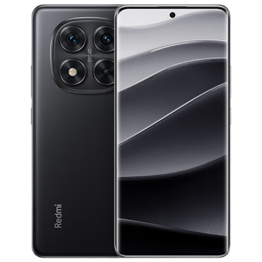 Xiaomi (MI) Redmi note14 Pro 5G mobile phone Dimensity 7300 1.5K high-gloss eye protection screen IP68 waterproof 12GB+256GB midnight black Xiaomi mobile phone Redmi mobile phone