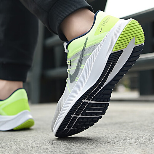 耐克（NIKE）男鞋2025新款夏季Revolution 7健身透气运动鞋跑步鞋休闲鞋子 灰色荧光黄DA1105-003探索者4代 38.5