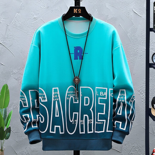 Sudadera de cuello redondo de primavera y otoño de Boledi 12-15 años de edad de secundaria camiseta de manga larga 14 niños camisa de base moderna de moda HX683 White (sudadera individual) Spring y estilo otoño 165 (l) Peso recomendado 98-110 Jin [Jin equivale a 0.5 kg]