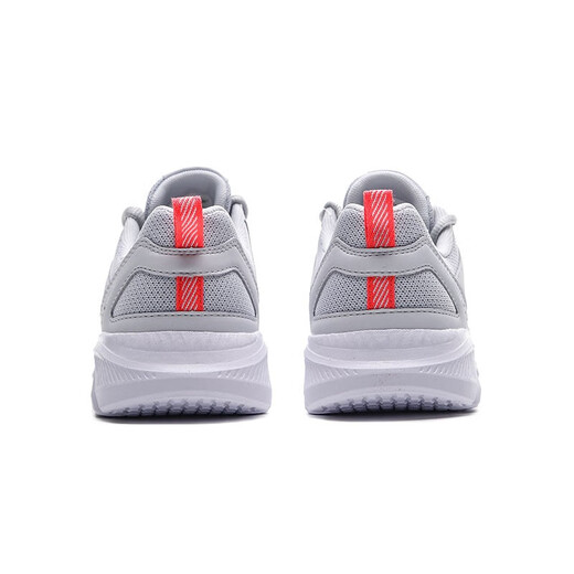 
XTEP (XTEP) [Mesh Women's Running Shoes Collection] Women's Shoes Sports Shoes Fashion Spring and Summer Breathable Shoes Absorbing Fitness Casual Shoes for Women Light Gray Red 7001 35