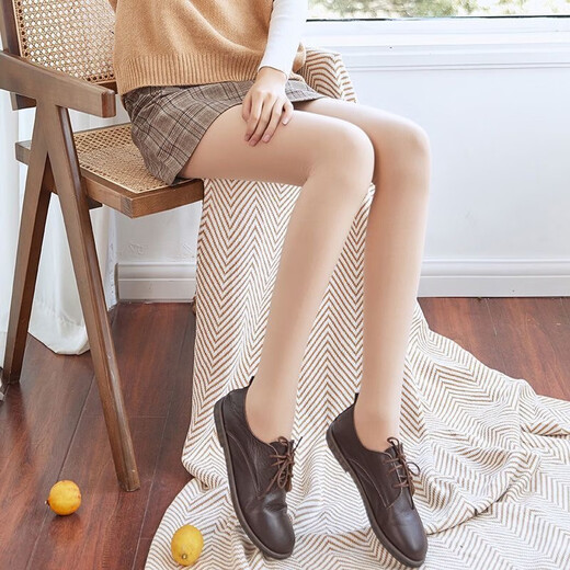 Modal leggings for women in autumn and winter, thick outer wear, slimming pantyhose, spring, autumn and winter bare leg artifact, large size black, warm, tempting black with feet, one size fits all, 160g, thin velvet style, 80-150Jin Jin is equal to 0.5 kg