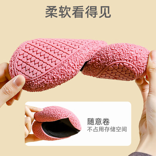 Goron Shark Yoga Pilates Special Indoor Fitness Sports Shoes Ballet Silent Non-Slip Shock Absorbing Soft Sole Skipping Rope Exercise Squat Ice Plum Purple Ballet Smart Shoes Size 34-35 One Size Small