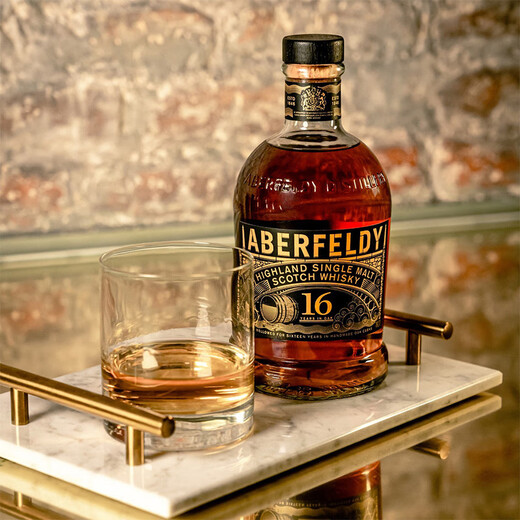 Aberfeldy Single Malt Whisky Extran Extrany Scotland High Área High Bottle Original Bottle Warehouse Direct Hair Aberfeldy 16 años 700ml