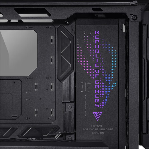 华硕（ASUS）ROG HYPERION GR701 创世神机箱 双C口优化版 铝合金X骨架/全塔机箱/支持EATX主板/双420水冷 创世神2E+雷神二代1600+龙神3代EX