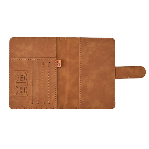 GPHF ALLEMANT ANTIFIL BRUPS MAGNÉTIQUE BOUCLE RFID MULTIFUNCTION PASSPORT PROTECTION AIR TICK TICK CLIP Passeport Portefeuille Palle d'identi