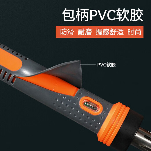 Beexia external heating electric soldering iron industrial-grade high-power 80W/100W/150W multiple head-shaped blades, horseshoe head and flat nozzle 501-150W horseshoe (with three pieces)