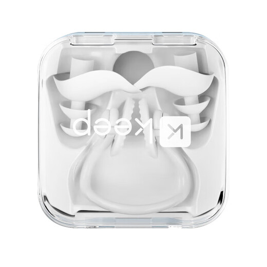 Keep swimming earplugs professional anti-choking nose clip waterproof adult and children bathing anti-water set 063 white