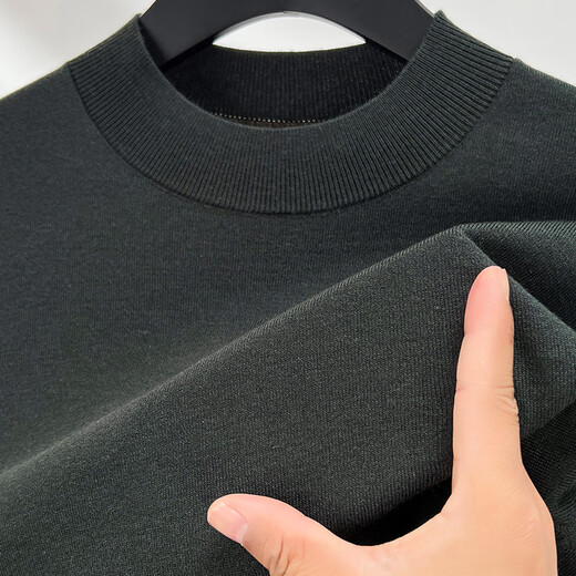 Hengyuanxiang Pullover Herren Frühling und Herbst neuer Rundhals-Langarmpullover Freizeitpullover Wollpullover für junge und mittlere Menschen Yanmo XL 180/52/115