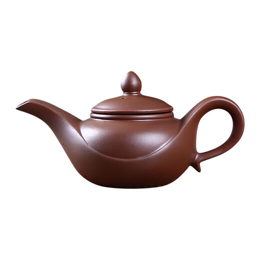 Feixidi Yixing Clay Purple Clay Pot Single Pot Handmade Kung Fu Teapot Ceramic Filter Small Teapot Xishi Pot Tea Set Brown Round Color Pot 160ml