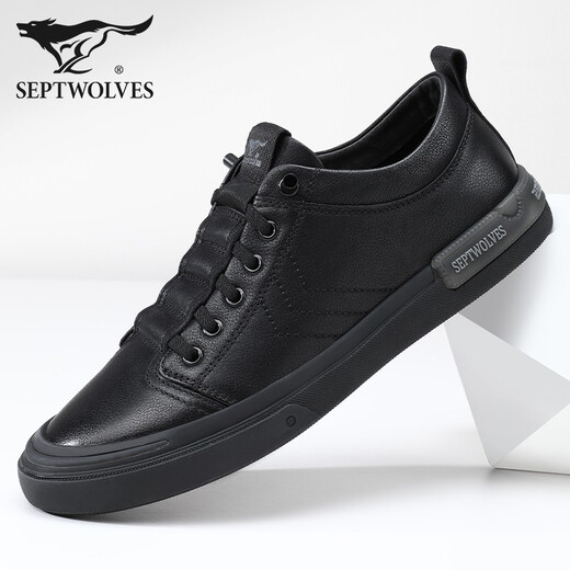 Sept Wolves Chaussures masculines Nouvelles chaussures en cuir véritable