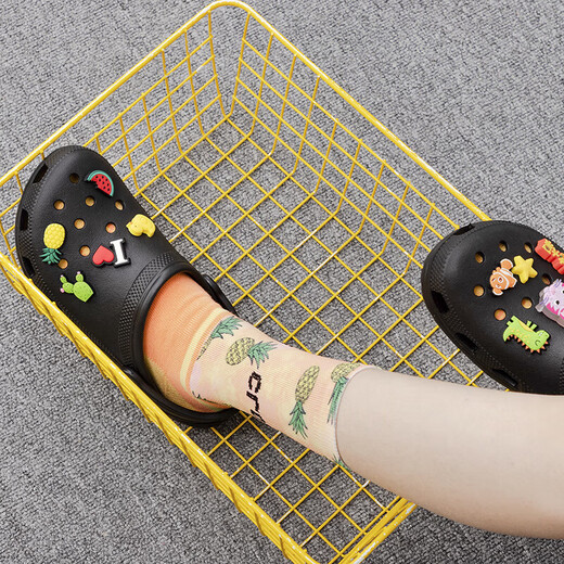 卡骆驰（crocs）洞洞鞋男女鞋经典Clog一脚蹬穿休闲鞋沙滩凉拖鞋10001TZ