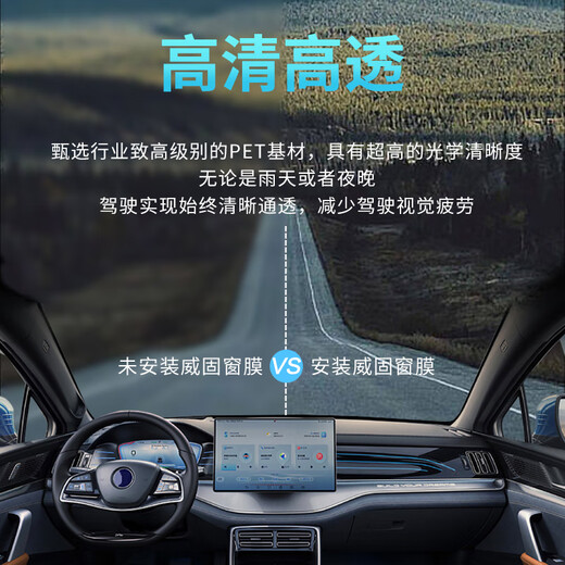 V-KOOL New Products Qingying Series New Energy Car Film Ceramic Film Full Vehicle Car Film Glass Film Insulation Film Explosion-proof Film Solar Film Sunscreen Film International Brand