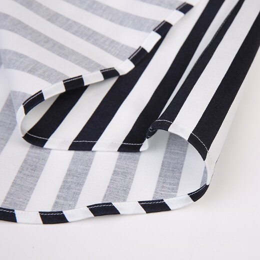 Talentiertes Yijia Schwarz-Weiß vertikal gestreiftes Hemd Herren-Langsamen trendy hübsches Frühling Slim Cotton Free Bügelgeschäft Casual Herren Fashion Shirt Navy Blue Striped CZLX5009 42/2xl/180