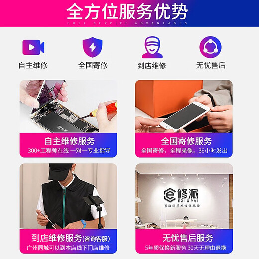 E-Repair Suits для батарей OPPO [Независимая установка] [BLP681] R17 Батарея [обновление 4000 мАч]]
